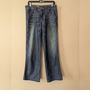 Pilcro and The Letterpress #30 Carpenter Classic Blue Denim Jeans